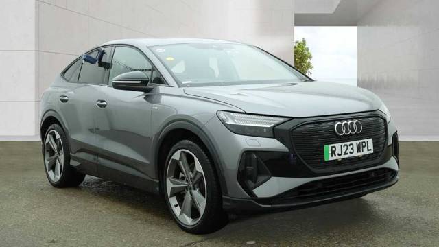 Audi Q4 Sportback e-tron Q4 Sportback Vorsprung 40 e-tron  150,00 kW 4x4 vehicle Electric Typhoon grey, metallic