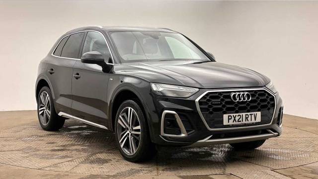 Audi Q5 2.0 S line 45 TFSI quattro 265 PS S tronic 4x4 vehicle Petrol Mythos Black Metallic