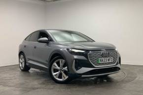 Audi Q4 Sportback e-tron 2023 at Poole Audi Poole