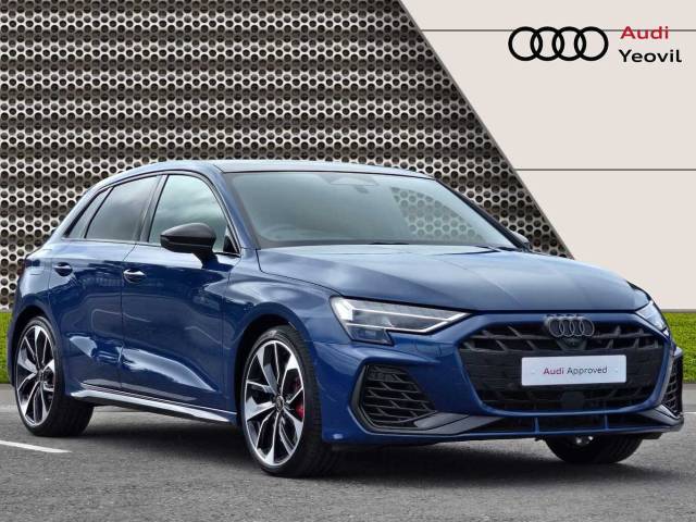 Audi S3 Sportback 2.0 Black Edition TFSI  333 PS S tronic Hatchback Petrol Ascari Blue Metallic