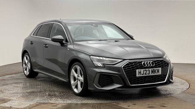 Audi A3 Sportback 1.5 S line 35 TFSI  150 PS S tronic Hatchback Petrol Daytona grey, pearl effect