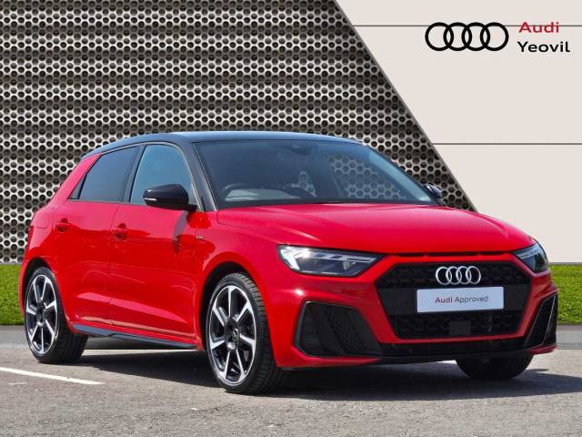 Audi A1 Sportback 1.0 Black Edition 30 TFSI  110 PS 6-speed Hatchback Petrol Misano Red Pearlescent
