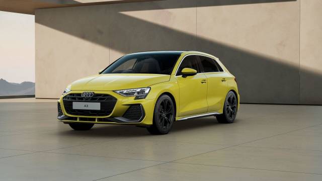 Audi A3 Sportback 1.5 AUDI A3 Sportback S line TFSI 150 PS S tronic Sportback Petrol Python yellow, metallic