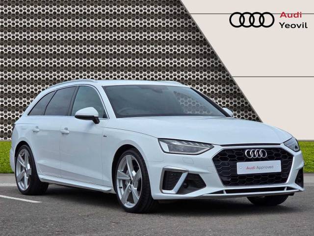 Audi A4 Avant 2.0 Avant S line 40 TFSI  204 PS S tronic Estate Petrol Arkona white, solid