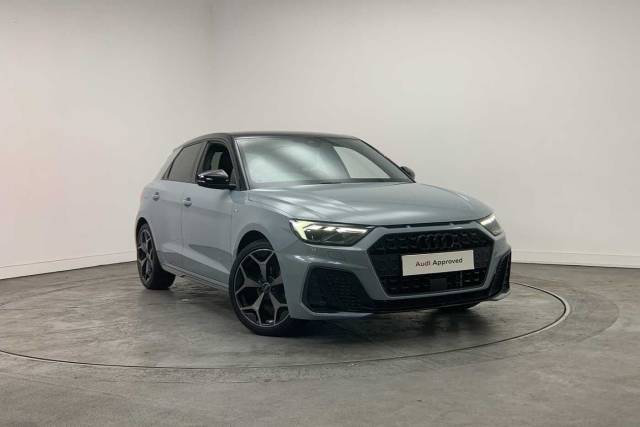 Audi A1 Sportback 1.0 Black Edition 25 TFSI  95 PS S tronic Hatchback Petrol Arrow Grey Pearl Effect