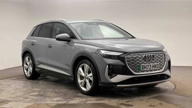 Audi Q4 e-tron Q4  S line 40 e-tron  150,00 kW 4x4 vehicle Electric Pebble grey, solid