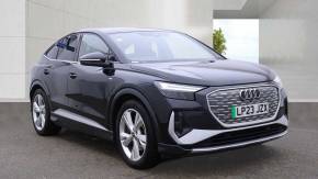 Audi Q4 Sportback e-tron 2023 at Poole Audi Poole