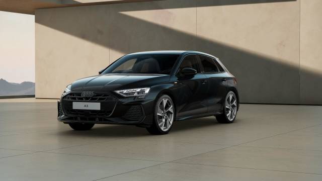 Audi A3 Sportback AUDI A3 Sportback Black Edition TFSI 150 PS S tronic Sportback Petrol Mythos black, metallic