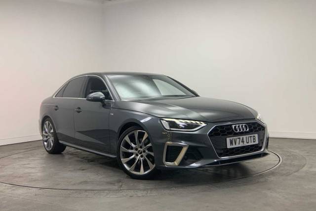 Audi A4 Saloon 2.0 S line 40 TFSI  204 PS S tronic Saloon Petrol Daytona Grey Pearl Effect