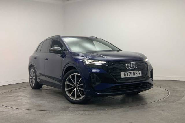 Audi Q4 e-tron Q4  Edition 1 40 e-tron  150,00 kW 4x4 vehicle Electric Navarra Blue Metallic