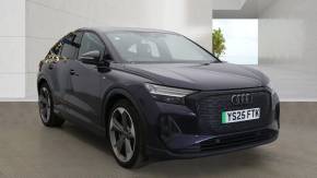 Audi Q4 Sportback e-tron 2025 at Poole Audi Poole