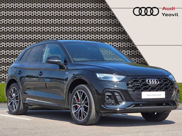 Audi Q5 TFSI e 2.0 Edition 1 50 TFSI e quattro 299 PS S tronic 4x4 vehicle Hybrid Mythos black, metallic