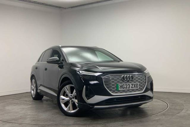 Audi Q4 e-tron Q4  S line 40 e-tron  150,00 kW 4x4 vehicle Electric Mythos black, metallic