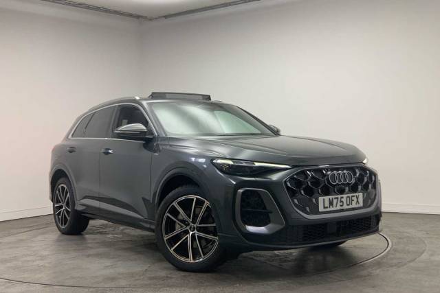 Audi Q5 2.0 SUV S line TFSI quattro 204 PS S tronic 4x4 vehicle Petrol Daytona grey, pearl effect