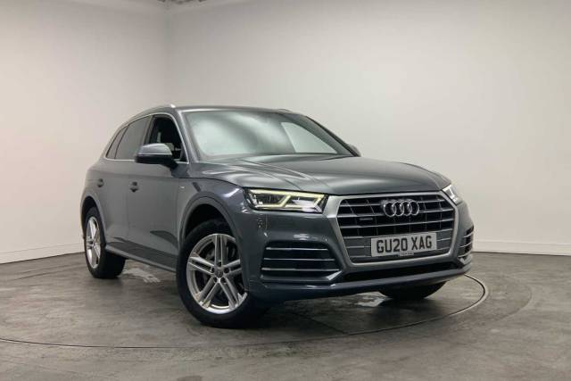 Audi Q5 2.0 S line 40 TDI quattro 190 PS S tronic 4x4 vehicle Diesel Monsoon Grey Metallic