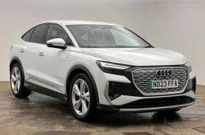 Audi Q4 Sportback e-tron 2023 at Poole Audi Poole