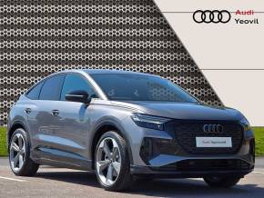 Audi Q4 Sportback e-tron 2026 at Poole Audi Poole