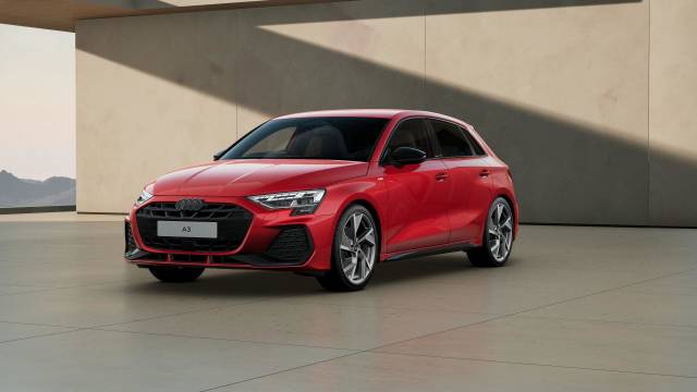 Audi A3 Sportback AUDI A3 Sportback Black Edition TFSI 150 PS S tronic Sportback Petrol Progressive red, metallic