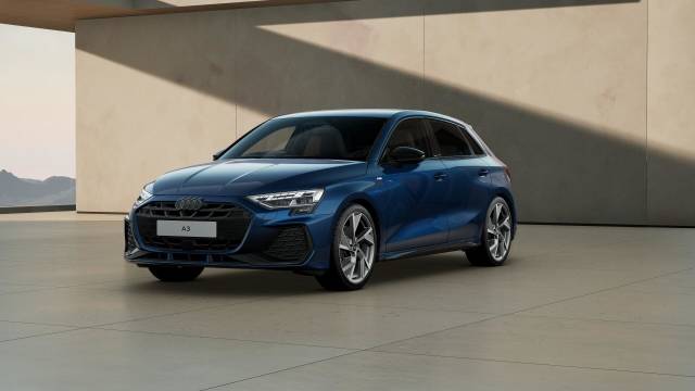 Audi A3 Sportback AUDI A3 Sportback Black Edition TFSI 150 PS S tronic Sportback Petrol Ascari blue, metallic