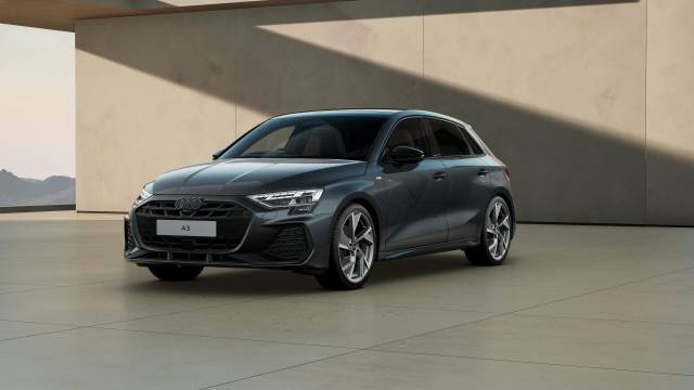Audi A3 Sportback AUDI A3 Sportback Black Edition TFSI 150 PS S tronic Sportback Petrol Daytona grey, pearl effect