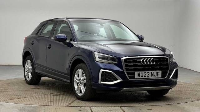 Audi Q2 1.0 Sport 30 TFSI  110 PS 6-speed 4x4 vehicle Petrol Navarra Blue Metallic