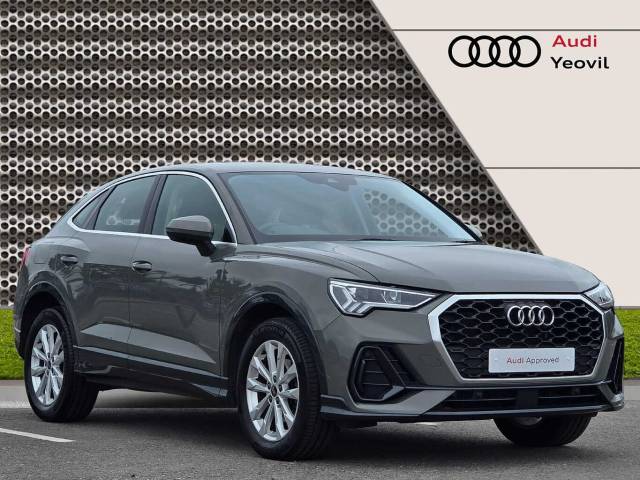 Audi Q3 Sportback 1.5 Sport 35 TFSI  150 PS S tronic 4x4 vehicle Petrol Chronos grey, metallic