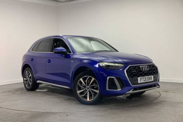 Audi Q5 2.0 S line 40 TDI quattro 204 PS S tronic 4x4 vehicle Diesel Ultra Blue Metallic
