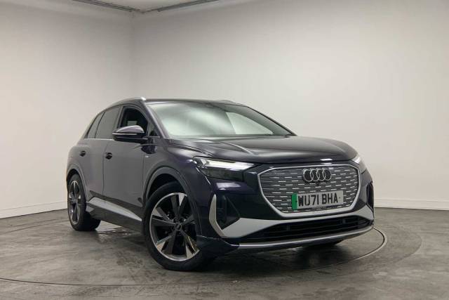 Audi Q4 e-tron Q4  S line 35 e-tron  125,00 kW 4x4 vehicle Electric Aurora Violet Metallic