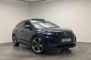 Audi Q4 Sportback e-tron 2025 at Poole Audi Poole