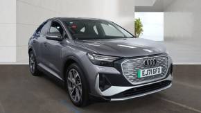 Audi Q4 Sportback e-tron 2021 at Poole Audi Poole
