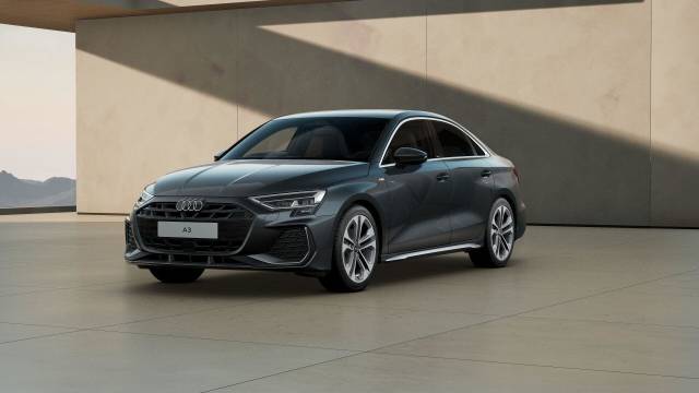 Audi A3 Saloon 1.5 AUDI A3 Saloon S line TFSI 116 PS 6-speed Saloon Petrol Daytona grey, pearl effect