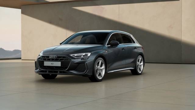 Audi A3 Sportback AUDI A3 Sportback S line TFSI e 204 PS S tronic Sportback Plug-in Hybrid Daytona grey, pearl effect