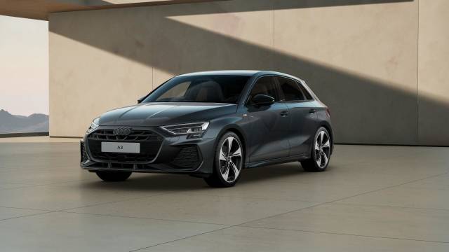 Audi A3 Sportback AUDI A3 Sportback Black Edition TFSI 150 PS S tronic Sportback Petrol Daytona grey, pearl effect