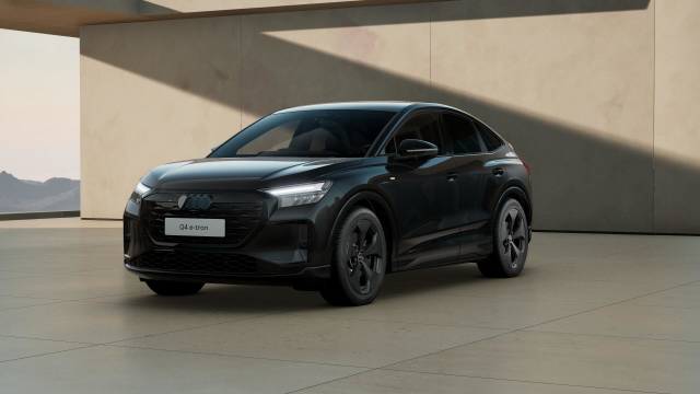 Audi Q4 Sportback e-tron AUDI Q4 Sportback Black Edition e-tron performance 210,00 kW SUV Electric Mythos black, metallic