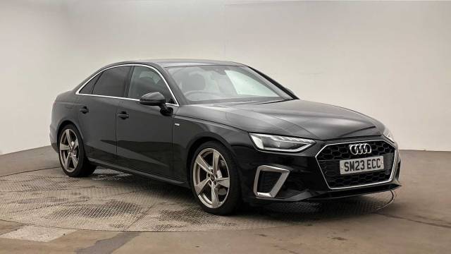 Audi A4 Saloon 2.0 S line 35 TFSI  150 PS S tronic Saloon Petrol Myth Black Metallic