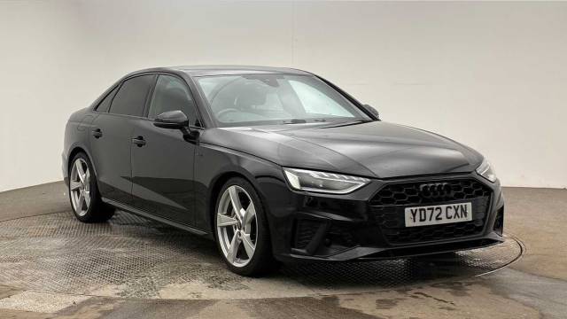 Audi A4 Saloon 2.0 S line 40 TFSI  204 PS S tronic Saloon Petrol Myth Black Metallic