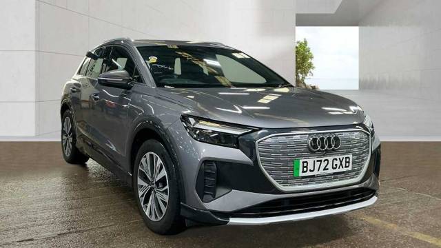 Audi Q4 e-tron Q4  Sport 40 e-tron  150,00 kW 4x4 vehicle Electric Typhoon grey, metallic