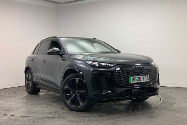 Audi Q6 e-tron Q6 SUV Black Edition e-tron quattro 315,00 kW Estate Electric Daytona grey, pearl effect