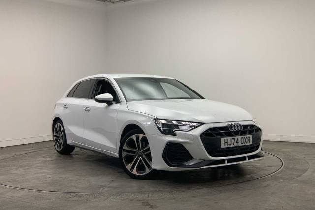 Audi A3 Sportback 1.5 S line 30 TFSI  116 PS 6-speed Hatchback Petrol Arkona white, solid