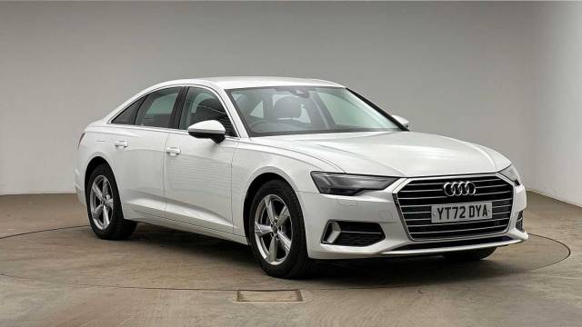 Audi A6 Saloon 2.0 Sport 40 TFSI  204 PS S tronic Saloon Petrol Ibis White