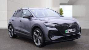 Audi Q4 e-tron 2022 at Poole Audi Poole