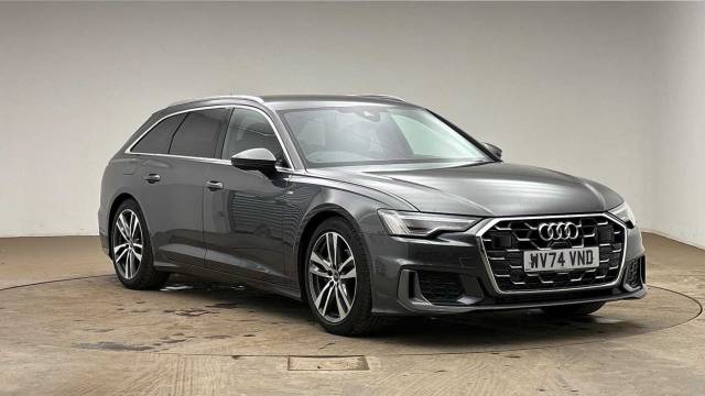 Audi A6 2.0 Avant S line 40 TFSI  204 PS S tronic Estate Petrol Daytona Grey Pearl Effect