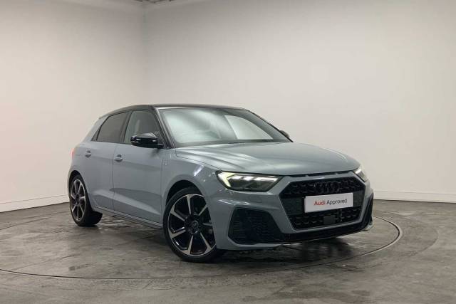 Audi A1 Sportback 1.0 Black Edition 30 TFSI  116 PS S tronic Hatchback Petrol Arrow Grey Pearl Effect