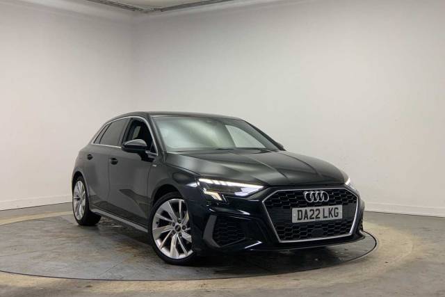 Audi A3 Sportback 1.5 S line 35 TFSI  150 PS S tronic Hatchback Petrol Mythos Black Metallic