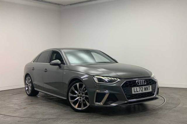 Audi A4 Saloon 2.0 S line 35 TFSI  150 PS S tronic Saloon Petrol Chronos grey, metallic