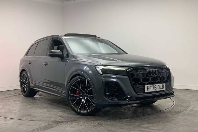 Audi SQ7 4.0 SUV  Black Edition TFSI  507 PS tiptronic 4x4 vehicle Petrol Daytona grey, pearl effect