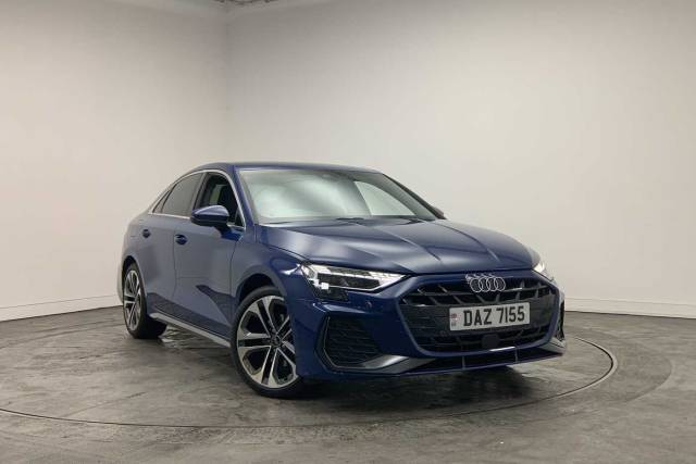 Audi A3 Saloon 1.5 S line 35 TFSI  150 PS 6-speed Saloon Petrol Ascari Blue Metallic