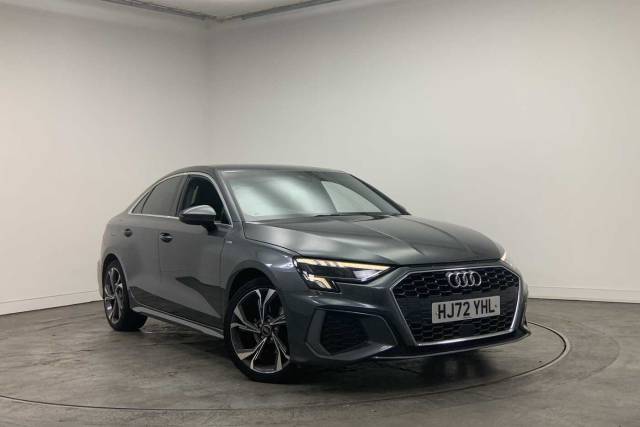 Audi A3 Saloon 1.0 S line 30 TFSI  110 PS S tronic Saloon Petrol Daytona grey, pearl effect