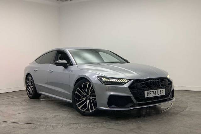 Audi A7 Sportback 2.0 Black Edition 40 TDI quattro 204 PS S tronic Hatchback Diesel Floret Silver Metallic