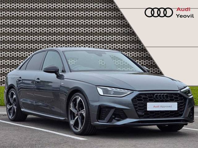 Audi A4 Saloon 2.0 Black Edition 40 TFSI  204 PS S tronic Saloon Petrol Daytona Grey Pearlescent